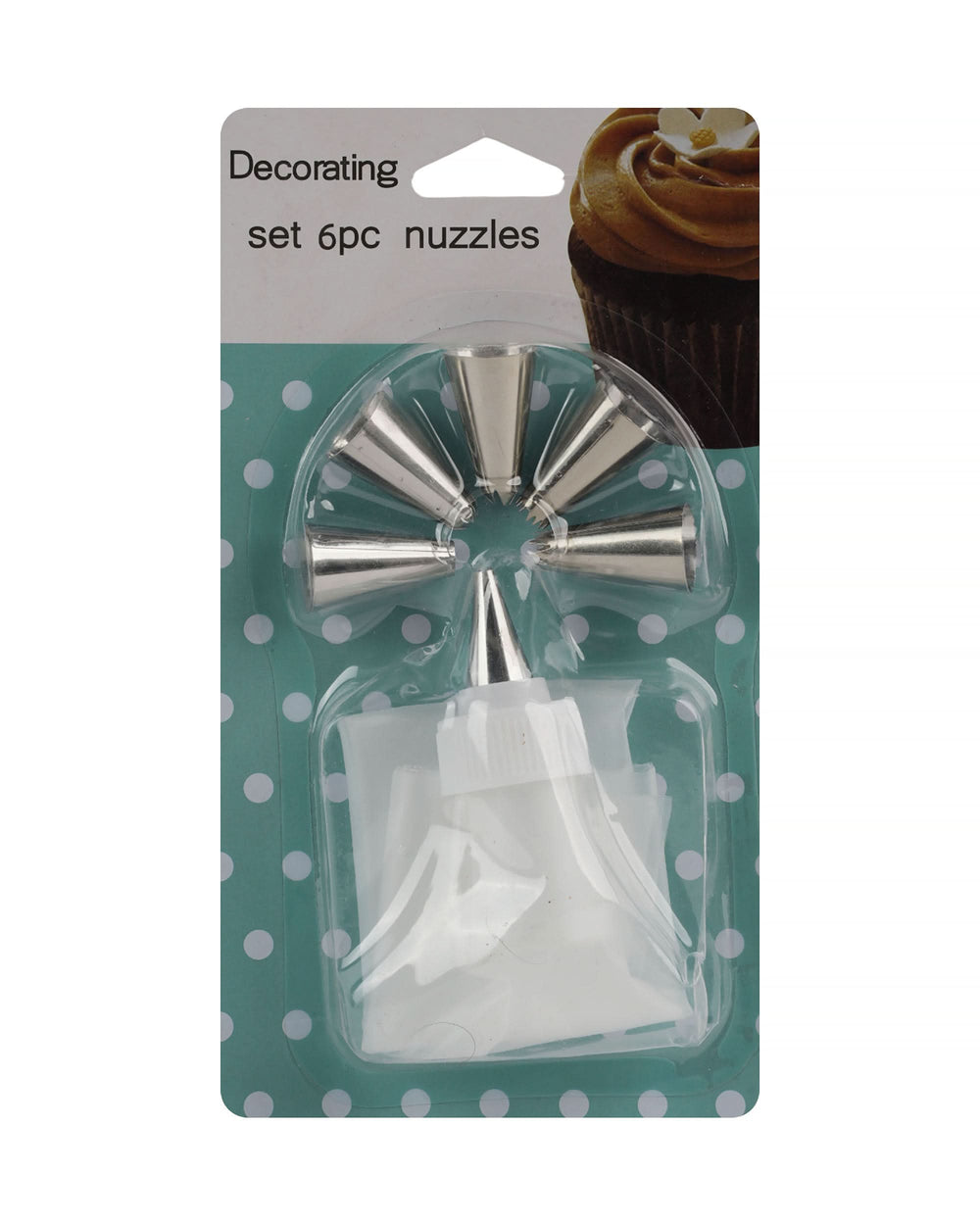 Cake Decorating Nozzles – 6 Pieces, Baking, Chase Value, Chase Value