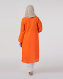 Eminent Women's Embroidered Kurti - Orange, Women Ready Kurtis, Eminent, Chase Value