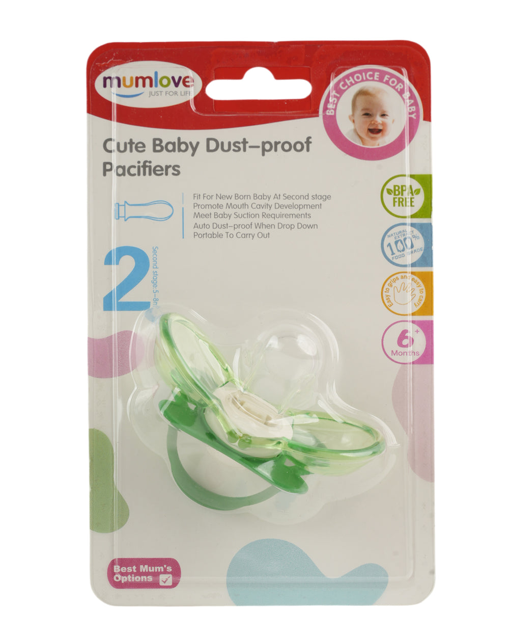 Mum Love Dust-Proof Pacifier, Feeding Supplies, Mum love, Chase Value