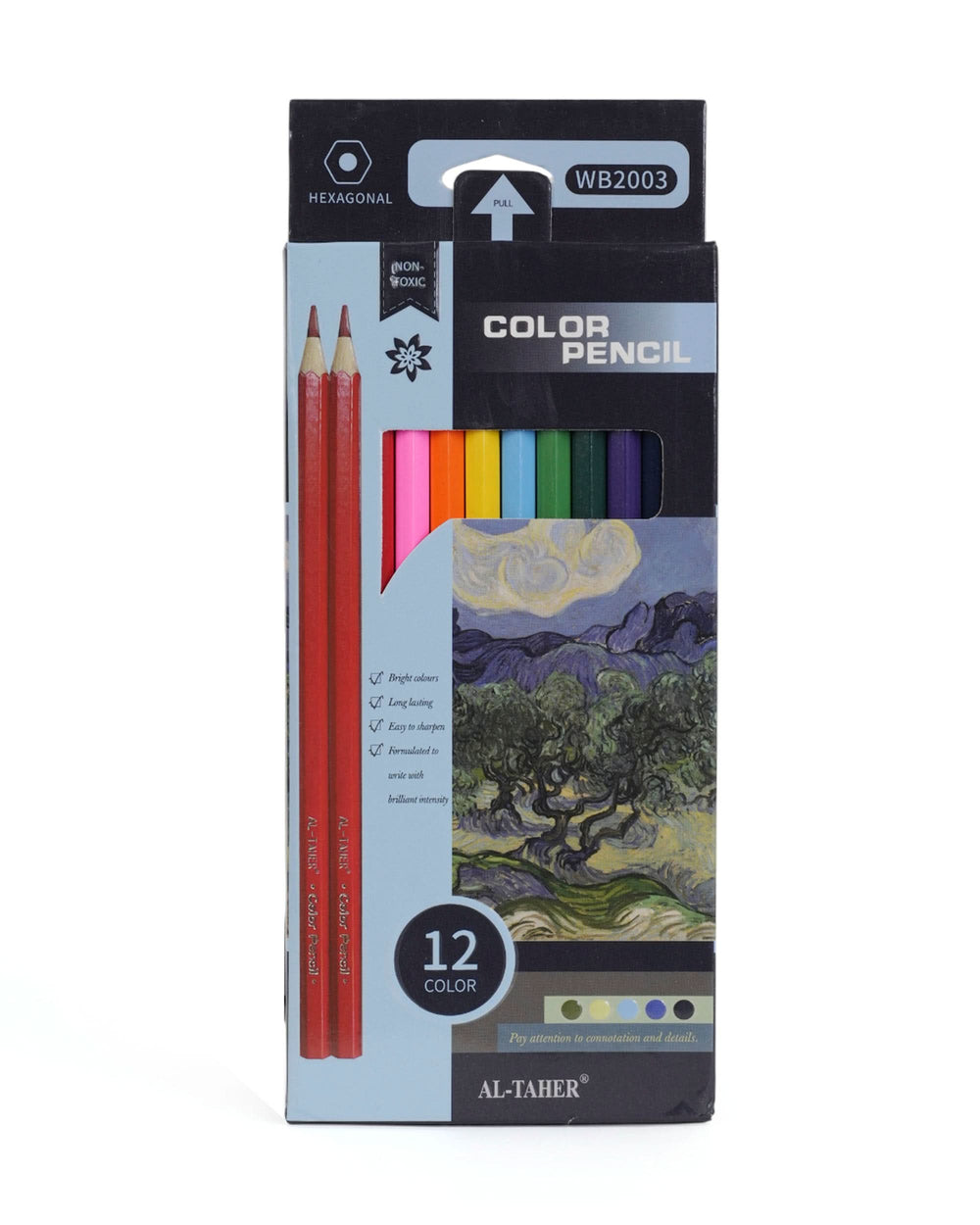 Color Pencil 12Pcs, Coloring Tools, Chase Value, Chase Value