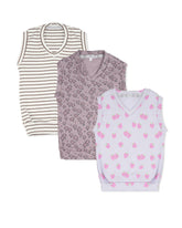 Girls Printed Sweater Pack Of 3, Girls Sweaters, Chase Value, Chase Value