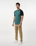 Eminent Men's Round Neck Half Sleeves Printed T-Shirt - Green, Men's T-Shirts & Polos, Eminent, Chase Value