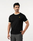 Eminent Men's Half Sleeves T-Shirt - Black, Men's T-Shirts & Polos, Eminent, Chase Value
