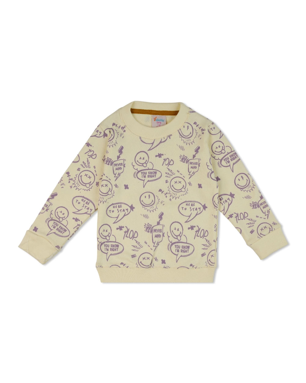 Valuables Girl’s Sweatshirt, Girls Hoodies & Sweat Shirts, Chase Value, Chase Value