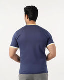 Eminent Men's Half Sleeves T-Shirt - Navy Blue, Men's T-Shirts & Polos, Eminent, Chase Value
