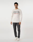 Eminent Men's Round Neck Full Sleeves T-Shirt - Off White, Men's Sweater & Sweat Shirts, Eminent, Chase Value