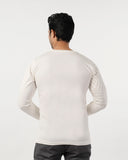 Eminent Men's Round Neck Full Sleeves T-Shirt - Off White, Men's Sweater & Sweat Shirts, Eminent, Chase Value