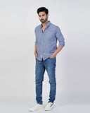 Eminent Men's Casual Full Sleeves Stripe Shirt, Men's Shirts, Eminent, Chase Value
