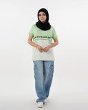Eminent Women's Half Sleeves Printed T-Shirt - Green, Women T-Shirts & Tops, Eminent, Chase Value