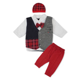 Newborn Boys Full Sleeves Suit