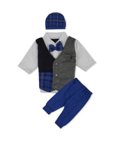 Newborn Boys Full Sleeves Suit