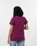 Eminent Women's Half Sleeves T-Shirt - Maroon, Women T-Shirts & Tops, Eminent, Chase Value