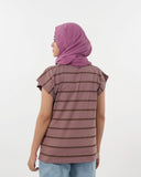 Eminent Women's Half Sleeves T-Shirt - Mauve, Women T-Shirts & Tops, Eminent, Chase Value