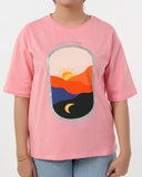 Eminent Women's Half Sleeves Printed T-Shirt - Flamingo, Women T-Shirts & Tops, Eminent, Chase Value