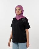 Eminent Women's Half Sleeves T-Shirt - Black, Women T-Shirts & Tops, Eminent, Chase Value