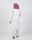 Valuable Women’s Chikan Kari Suit – 2-Piece Embroidered Outfit - White, Women Shalwar Suits, Chase Value, Chase Value