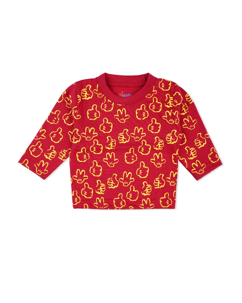 Valuables Newborn Boys Tees Full Sleeves, Newborn Boys Sando T-Shirts, Chase Value, Chase Value