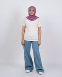 Women's Half Sleeves Printed T-Shirt - Baby Pink, Women T-Shirts & Tops, Chase Value, Chase Value