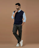 Valuable Men Basic Sleeveless Sweater, Men's Sweater & Sweat Shirts, Chase Value, Chase Value