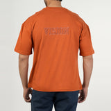 Eminent Men's Half Sleeves Round Neck T-Shirt - Brown, Men's T-Shirts & Polos, Eminent, Chase Value