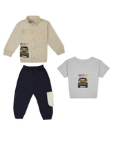 Valuables Newborn Boys 3-Piece Interlock Suit, Newborn Boys Sets & Suits, Chase Value, Chase Value