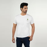 Valuable Men's Half Sleeves T-Shirt - White, Men's T-Shirts & Polos, Chase Value, Chase Value