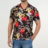 Men's Casual Half Sleeves Linen Shirt, Men's Shirts, Chase Value, Chase Value