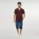 Men's Casual Half Sleeves Linen Shirt, Men's Shirts, Chase Value, Chase Value