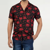 Men's Casual Half Sleeves Linen Shirt, Men's Shirts, Chase Value, Chase Value