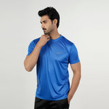 Men's Half Sleeves Round Neck T-Shirt - Royal Blue, Men's T-Shirts & Polos, Chase Value, Chase Value