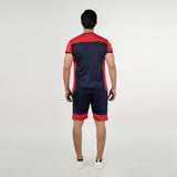 Men's Gym Wear T-Shirt With Short Track Suits - Navy Blue, Men's Track Suits, Chase Value, Chase Value