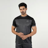 Men's Gym Wear T-Shirt With Short Track Suits - Dark Grey, Men's Track Suits, Chase Value, Chase Value