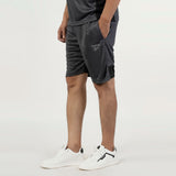 Men's Gym Wear T-Shirt With Short Track Suits - Dark Grey, Men's Track Suits, Chase Value, Chase Value