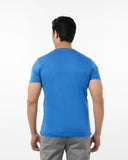 Men's Half Sleeves T-Shirt - Royal Blue, Men's T-Shirts & Polos, Chase Value, Chase Value