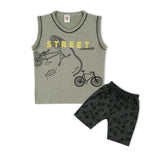 Valuable Boys Sando Suit - Olive Green, Boys Sets & Suits, Chase Value, Chase Value