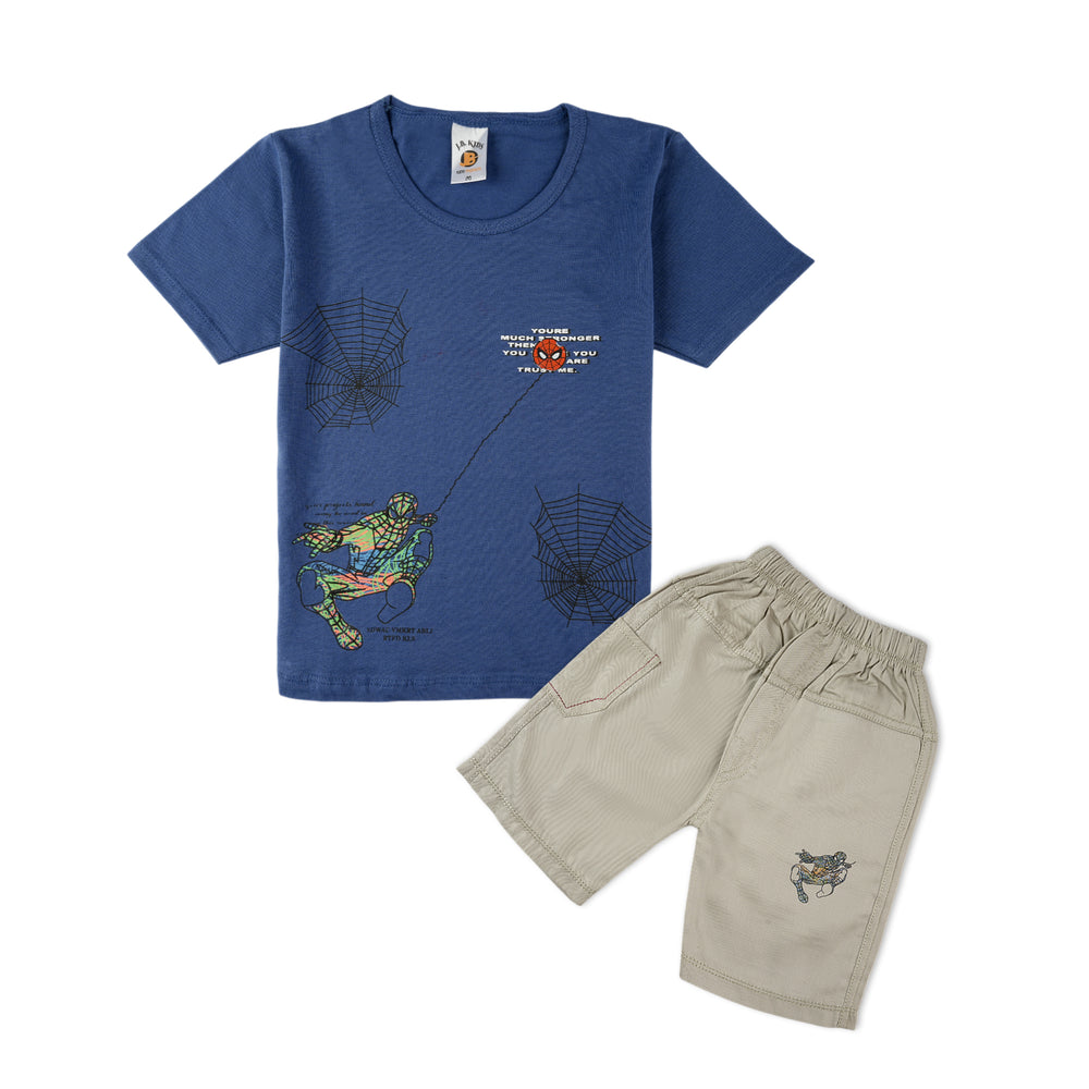 Valuable Boys Shirt & Shorts Set Casual Summer Outfit, Boys Sets & Suits, Chase Value, Chase Value