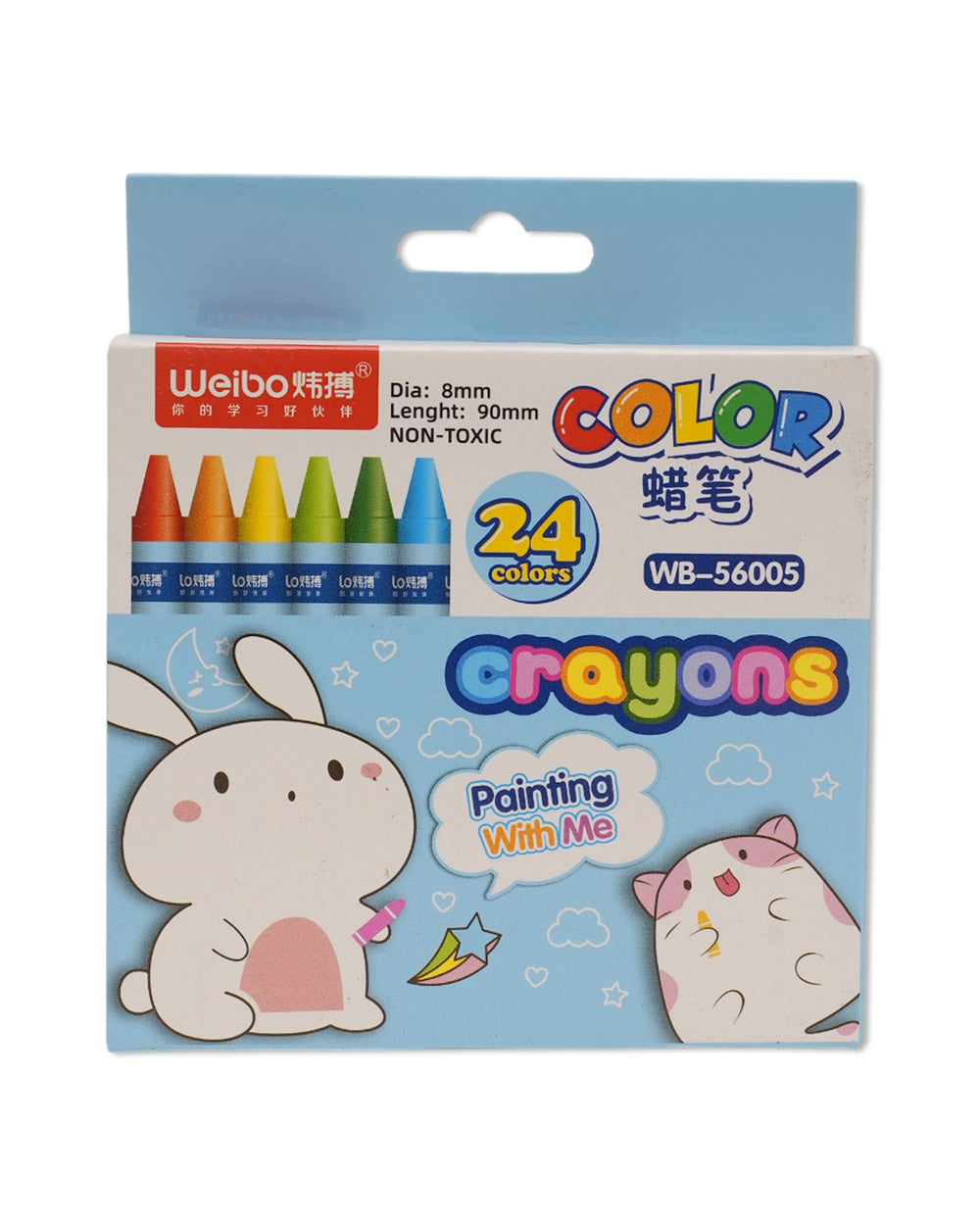 Crayons 24-Piece Set, Coloring Tools, Chase Value, Chase Value