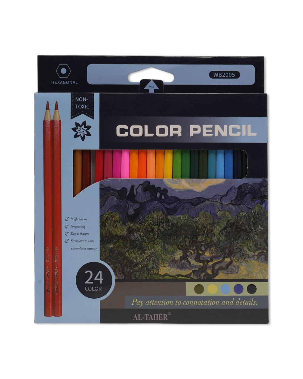 Color Pencils Set (24 Colors), Coloring Tools, Chase Value, Chase Value