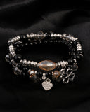 Women's Beads Bracelets( 4Ps Set ), Women Bangles & Bracelets, Chase Value, Chase Value