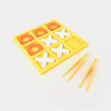 Tic Tac Toy Board Game For Kids - Yellow, Board Games & Puzzles, Chase Value, Chase Value