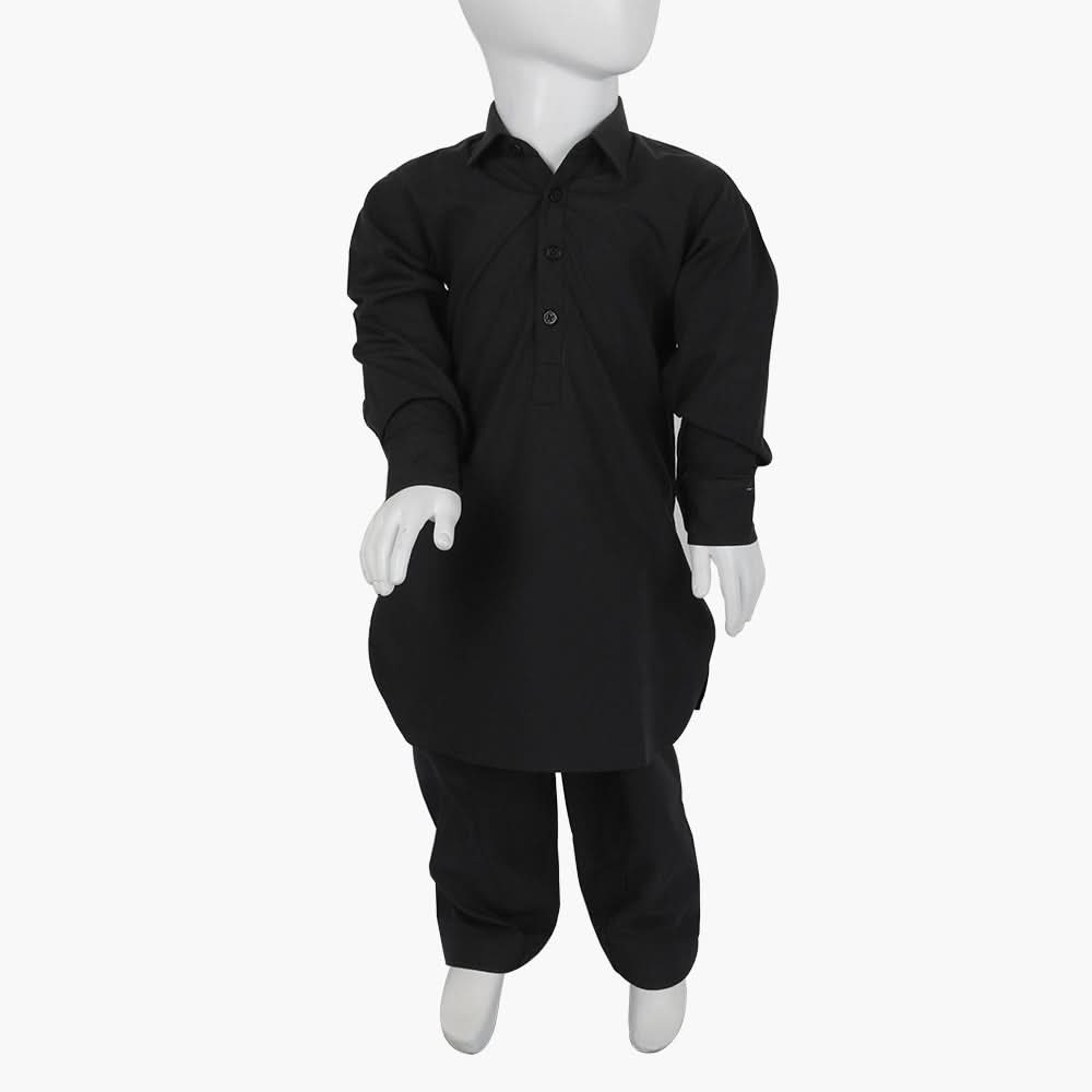 Boys Shalwar Kameez - Black, Boys Shalwar Kameez, Chase Value, Chase Value
