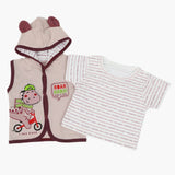 Newborn Boys Hoodie T-Shirt - Purple, Newborn Boys Shirts & T-Shirts, Chase Value, Chase Value