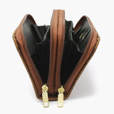Women's Clutch - Dark Brown, Women Clutches, Chase Value, Chase Value