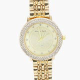Women's Fancy Wrist Watch - Golden, Women Watches, Chase Value, Chase Value