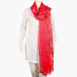 Women's Masoori Zari Dupatta - Dark Pink, Women Dupatta, Chase Value, Chase Value