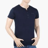 Men's Half Sleeves T-Shirt - Navy Blue, Men's T-Shirts & Polos, Chase Value, Chase Value