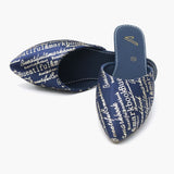 Women's Banto Slipper - Blue, Women Slippers, Chase Value, Chase Value