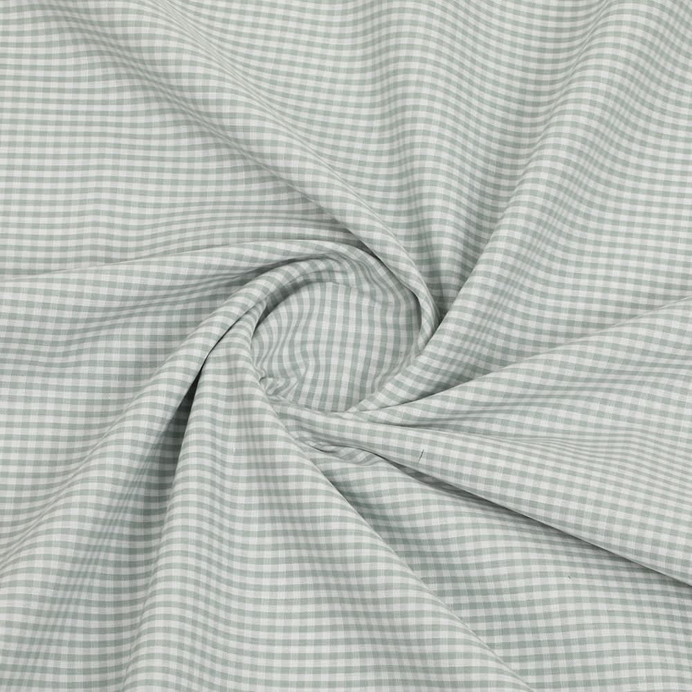 Men's Cotton Shirting Fabric - Light green, Men's Unstitched Fabric, Chase Value, Chase Value