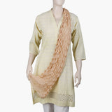 Women's Chiffon Dupatta - Skin, Women Dupatta, Chase Value, Chase Value