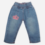 Newborn Girls Pant Denim - Light Blue, Newborn Girls Shorts Skirts & Pants, Chase Value, Chase Value